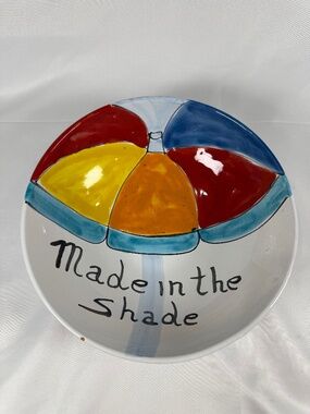 La Musa Italy Made in the Shade Beach Umbrella Serving Bowl